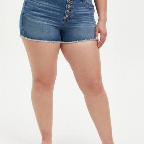 Torrid 3.5 Inch Vintage Stretch Mid-Rise Short - Picture 13 of 13